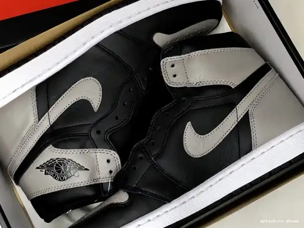 Rep High Air OG Black Grey 555088-013 Retro Jordan 1 Shadow 0323